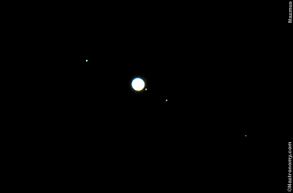 Jupiter with its Galilean Moons
