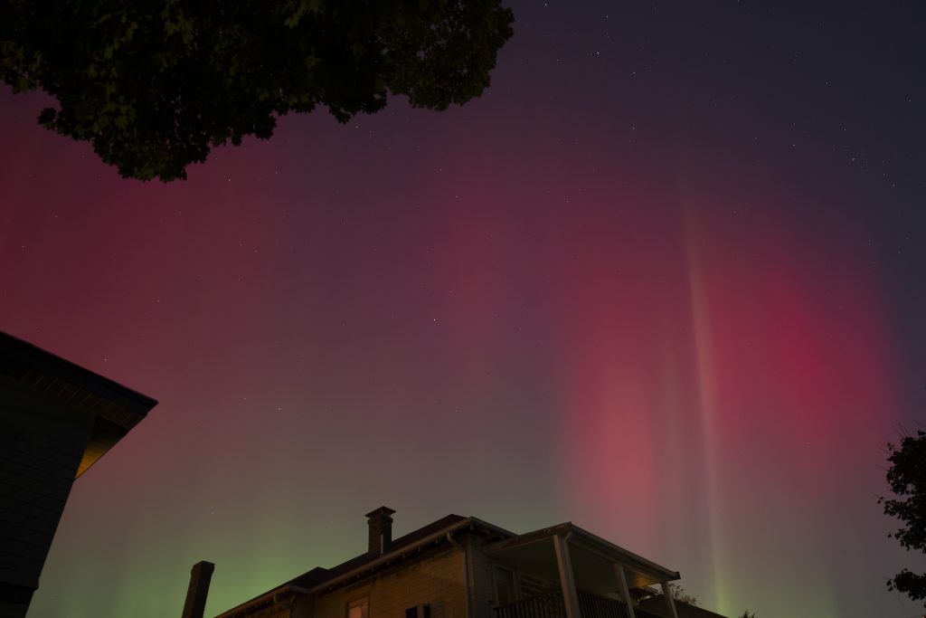 Oct 11, 2024 Aurora from Boston