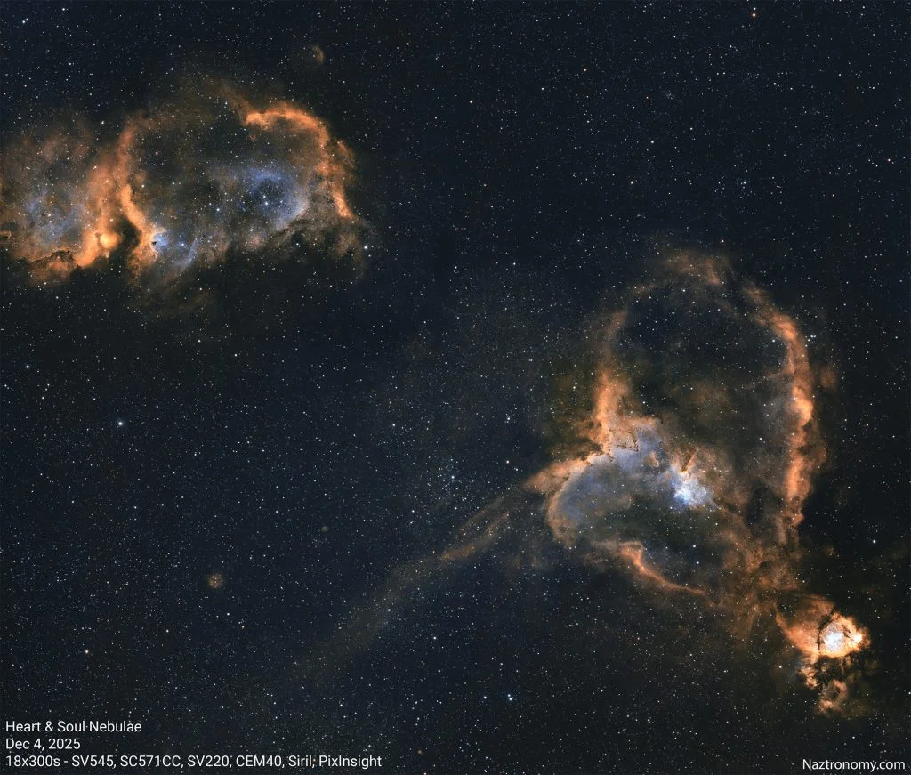 Heart &#038; Soul Nebulae 2025